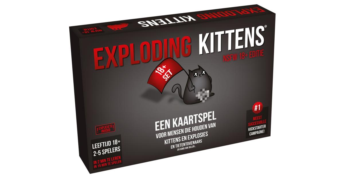 Exploding Kittens NSFW 18+ | Cilgro B.V.