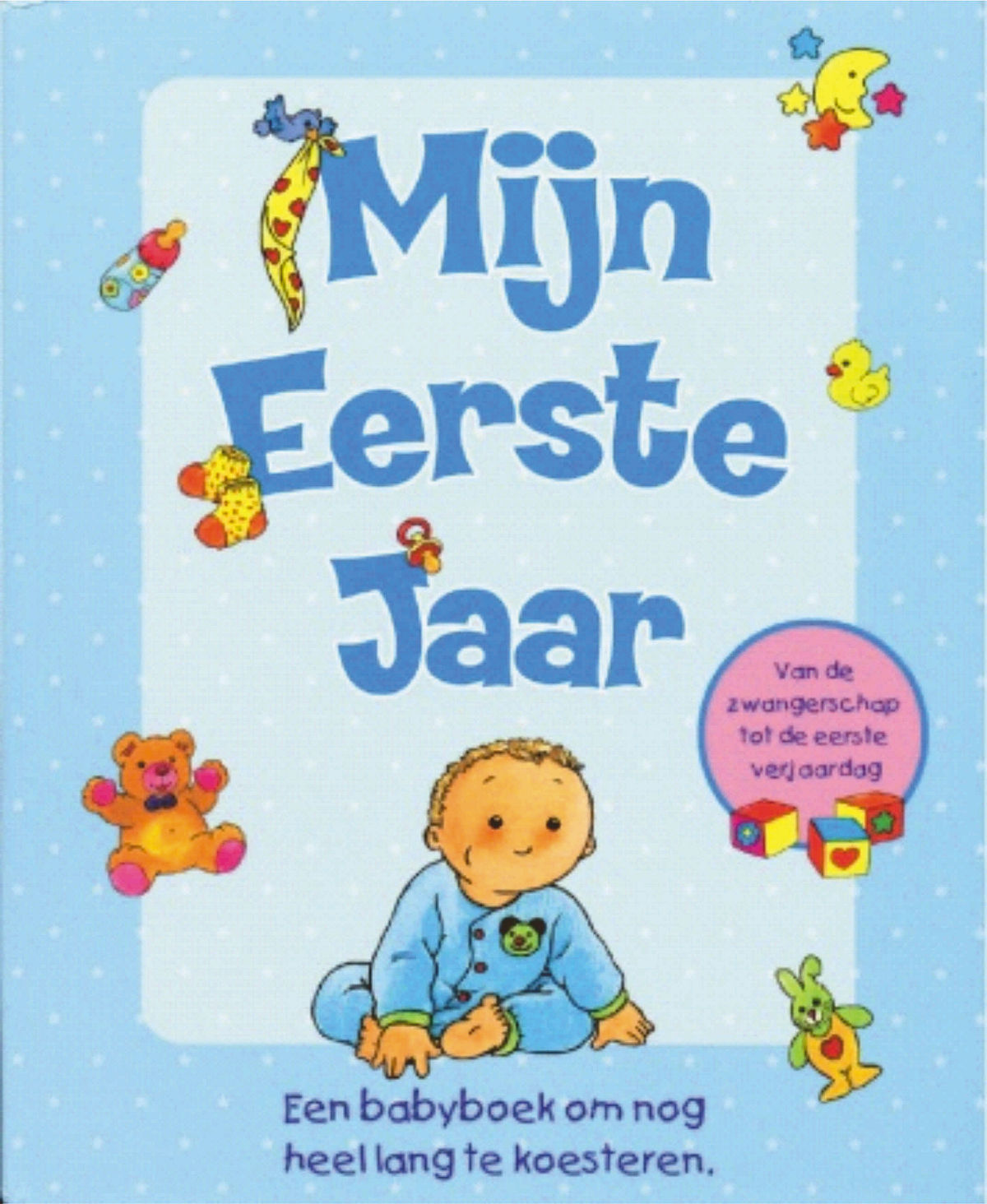 Babyboek Blauw Mijn Eerste Jaar | Cilgro B.V.